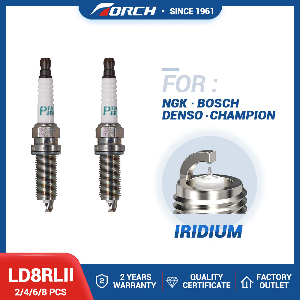Candle Lighter - 2-8PCS Double Iridium Candle TORCH LD8RLII/6049
