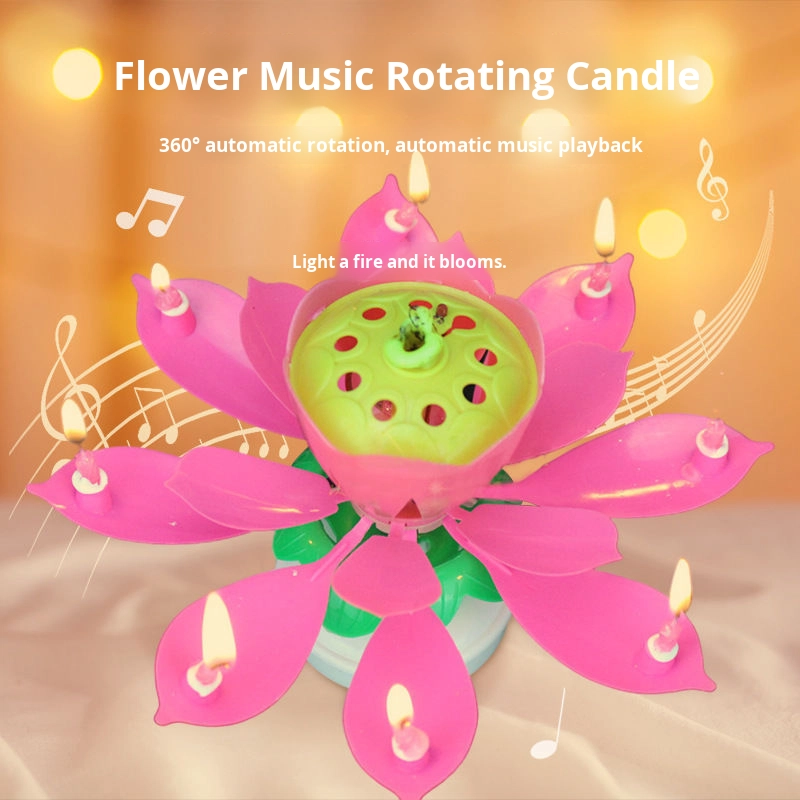 Romantic Happy Birthday Musica - Silk Candle 评论和价格