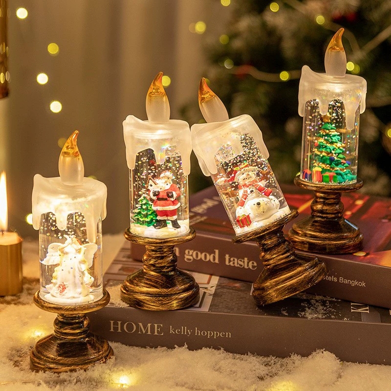 1pcs Christmas Decorations Win - Candle Containers 评论和价格
