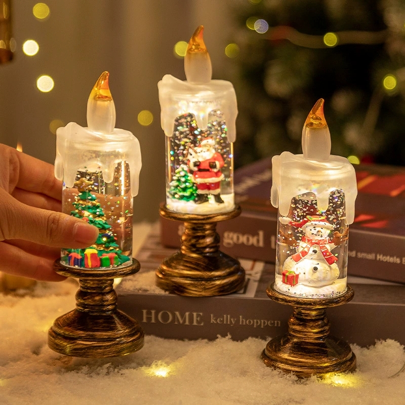 1pcs Christmas Decorations Win - Candle Containers 评论和价格