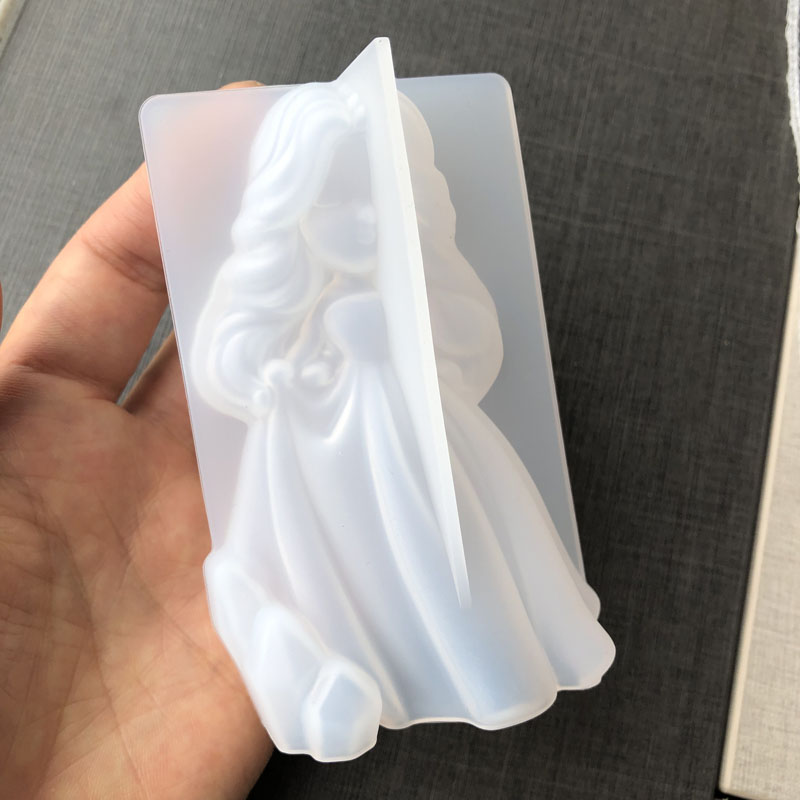 3D Cute Princess Silicone Cand - Candle Molds 评论和价格
