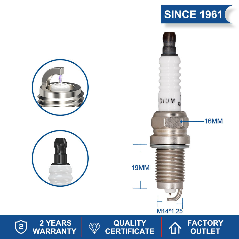 2-8PCS Iridium Spark Plug TORC - Candle Lighter 评论和价格