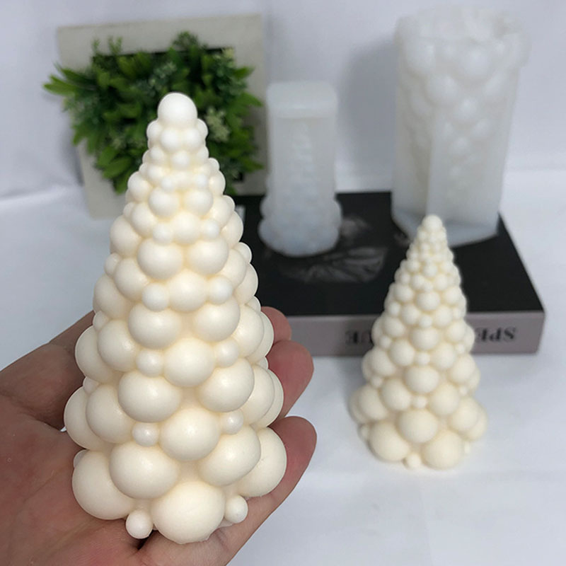 3D Bubble Christmas Tree Silic - Candle Making Kit 评论和价格