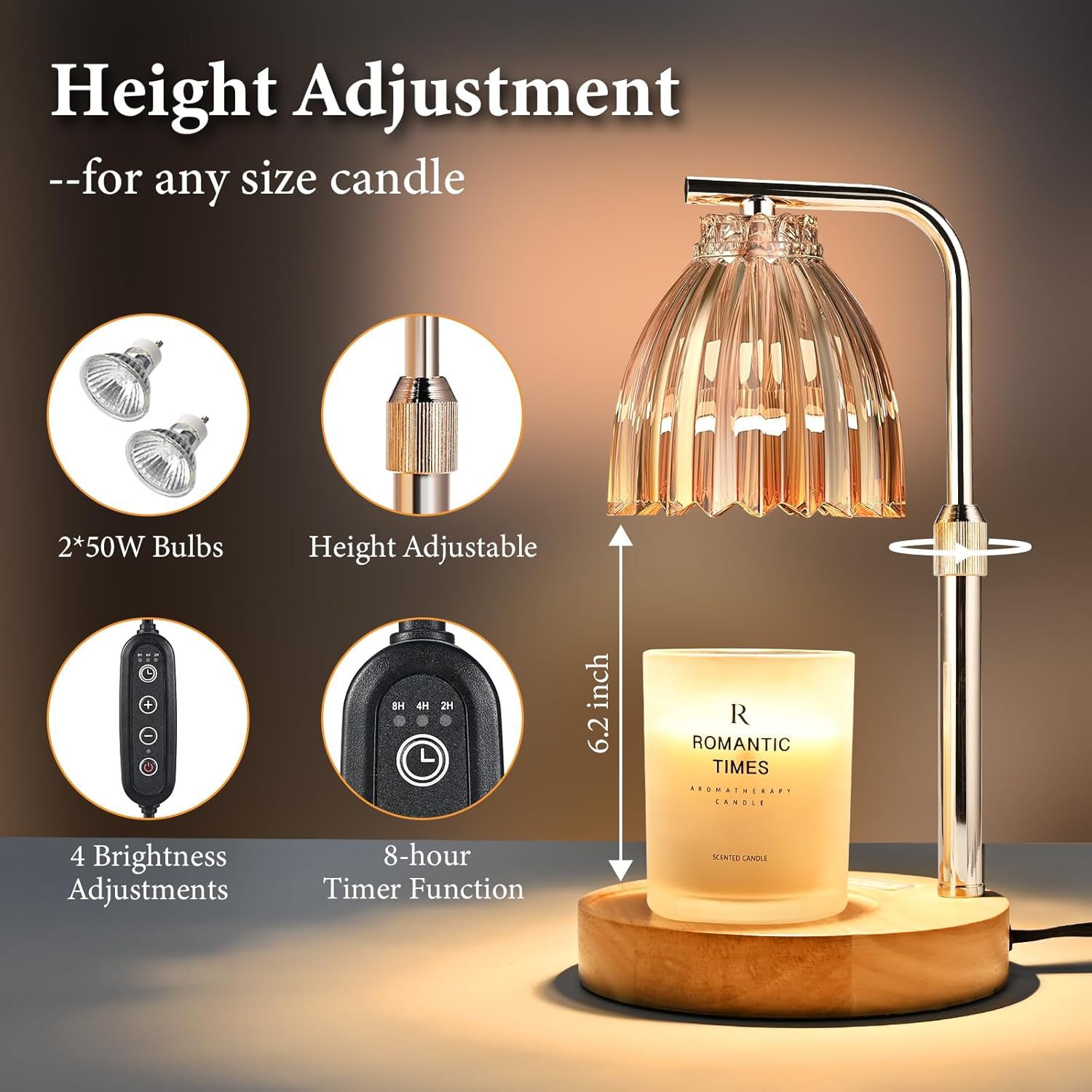 Adjustable Height Aromatherapy - Wax Melts 评论和价格