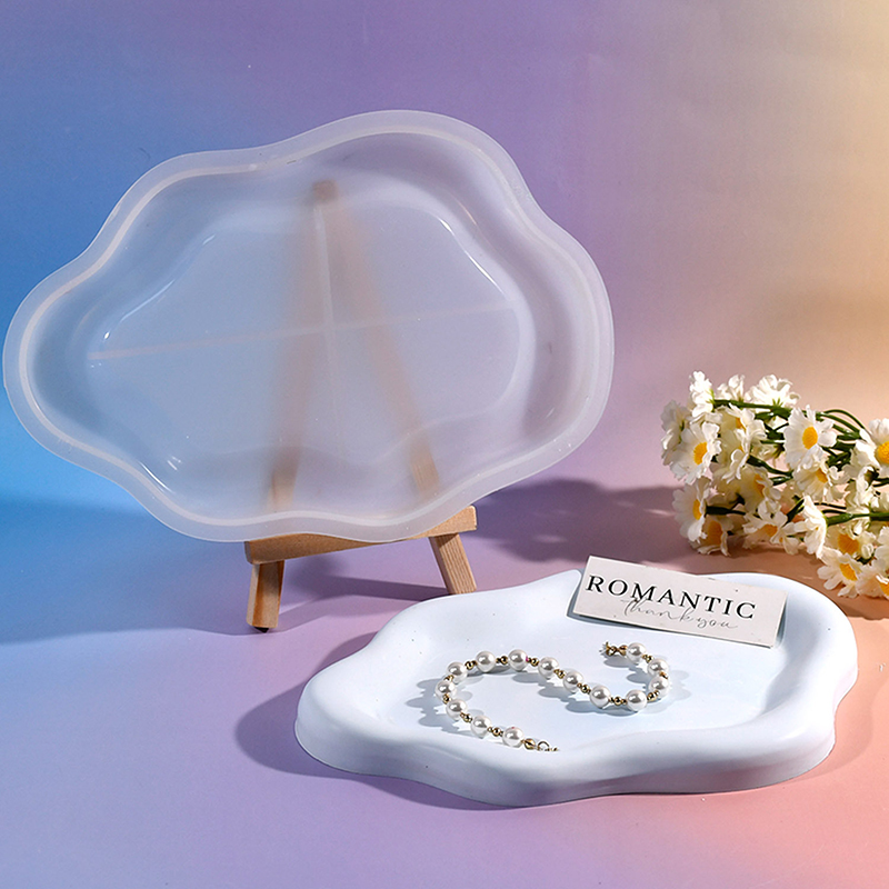 Irregular Cloud Shape Tray Sil - Candle Molds 评论和价格