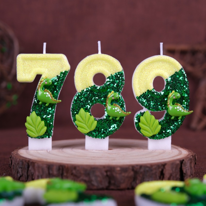 New 0-9 Number Birthday Candle - Silk Candle 评论和价格