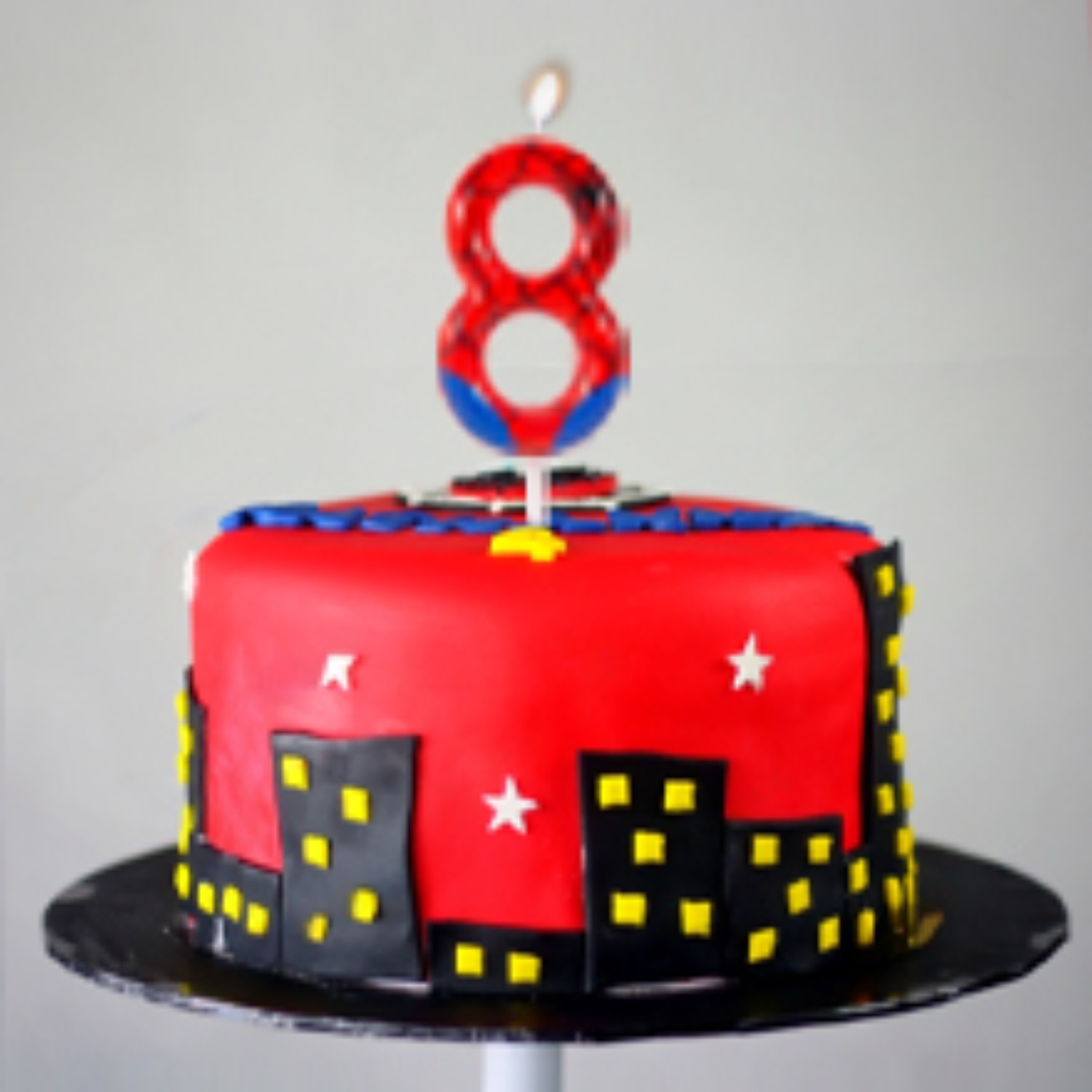 Spider Party 0-9 Birthday Cand - Silk Candle 评论和价格
