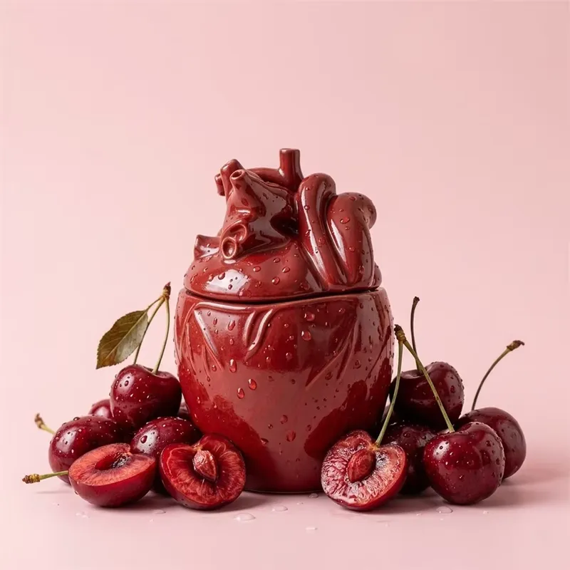 Nicole Sculpted Heart Candle J - Candle Molds 评论和价格
