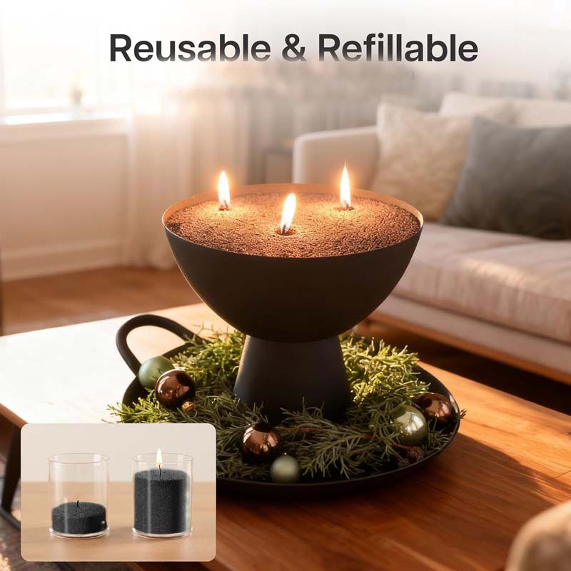 Black Candle Sand with Wick, 2 - Candle Wick 评论和价格