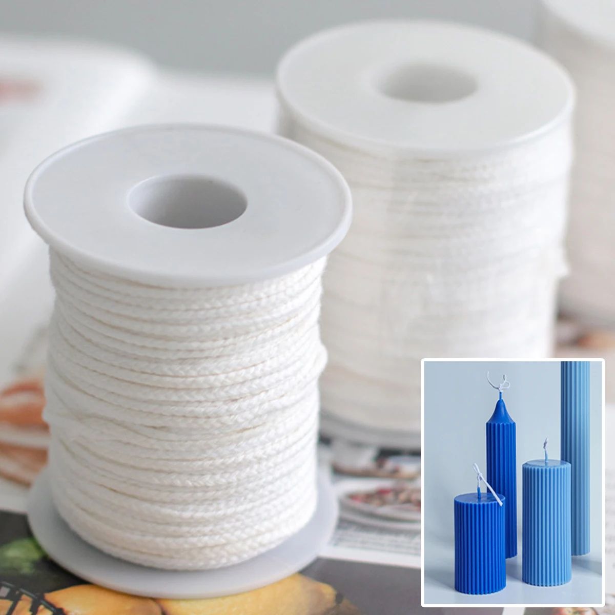 61 Meters/Roll White Candle Wi - Candle Wax Scale 评论和价格